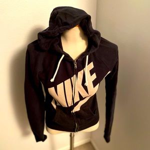 Nike black zip up